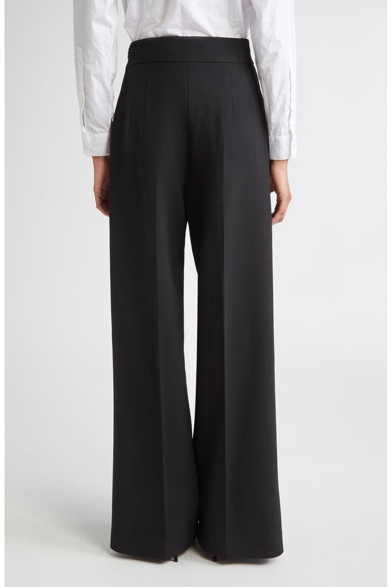 Diane High Waist Wide Leg Pants, Alternate, color, BLACK