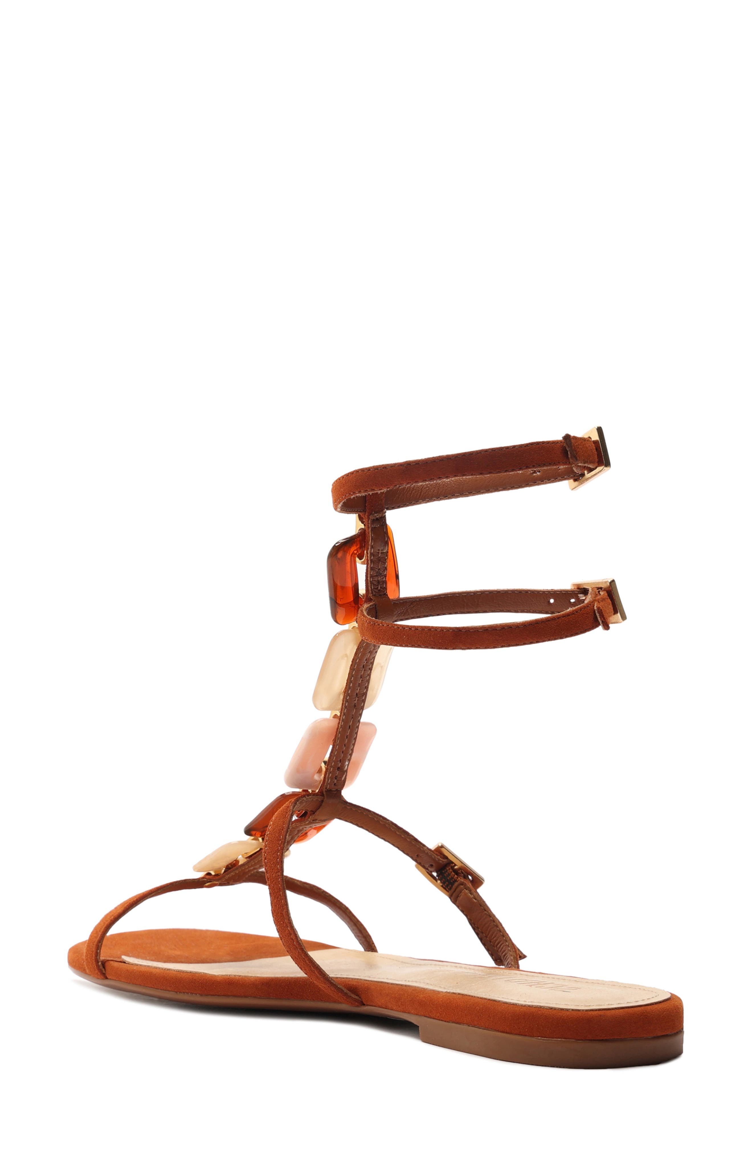 Schutz Cassandra Embellished Sandal, Alternate, color, 