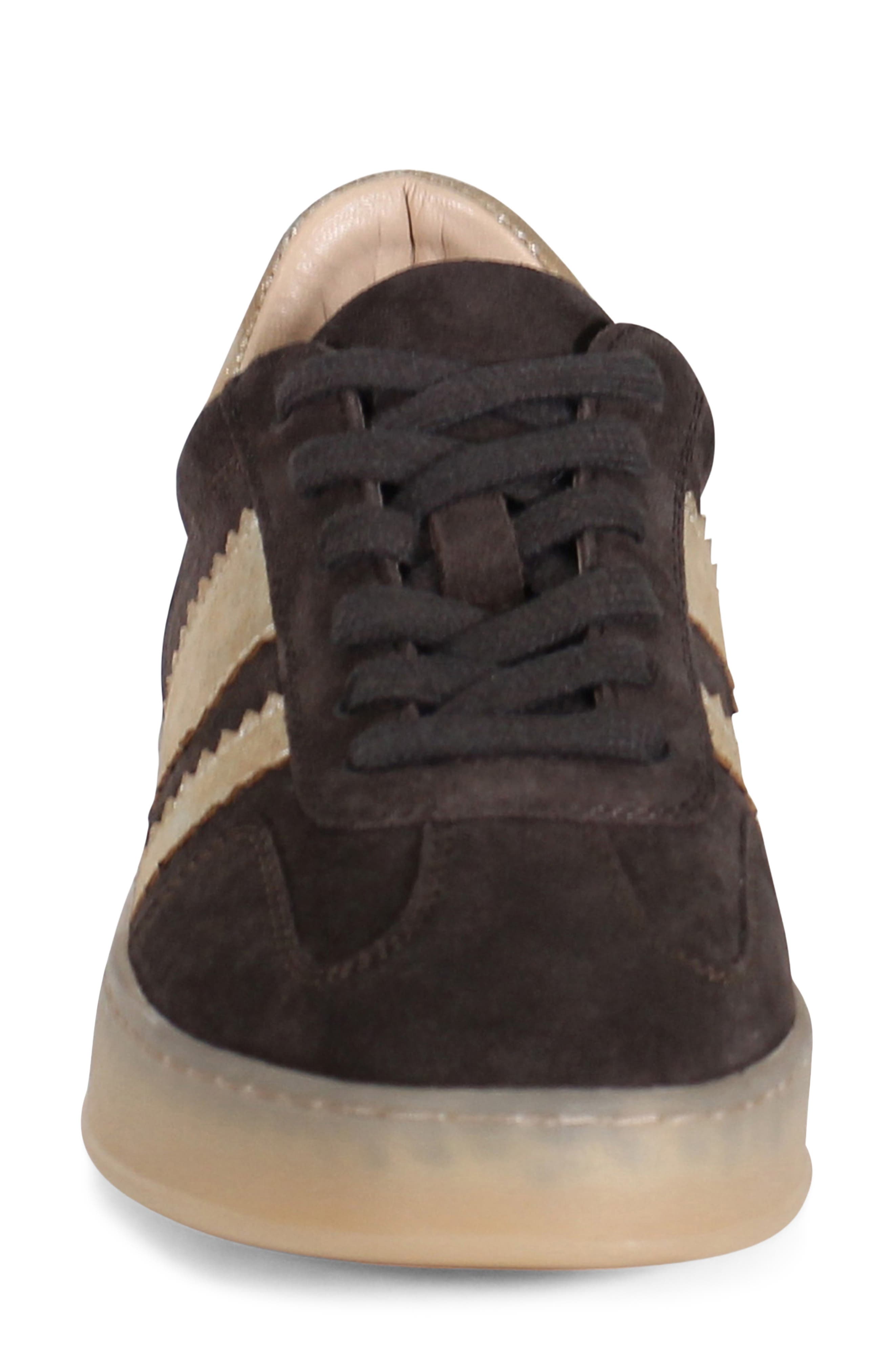 Jon Qwill Sneaker, Alternate, color, DARK BROWN