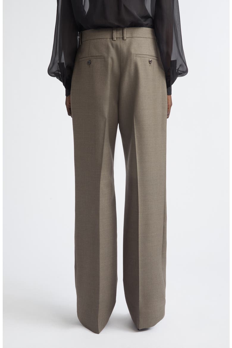 Wool Straight Leg Pants, Alternate, color, TAUPE CHINE