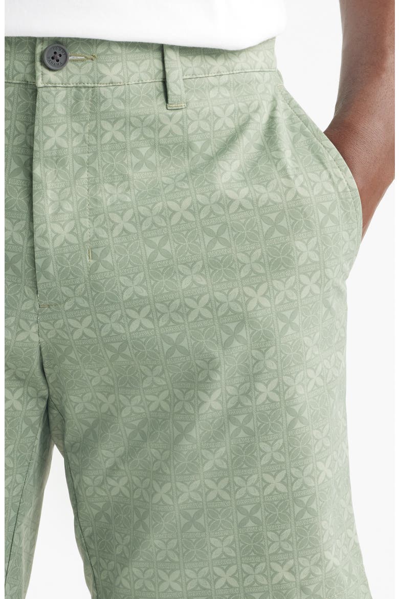 Barbados Pro Tee Time IslandZone® Chino Shorts, Alternate, color, DUSTY SAGE