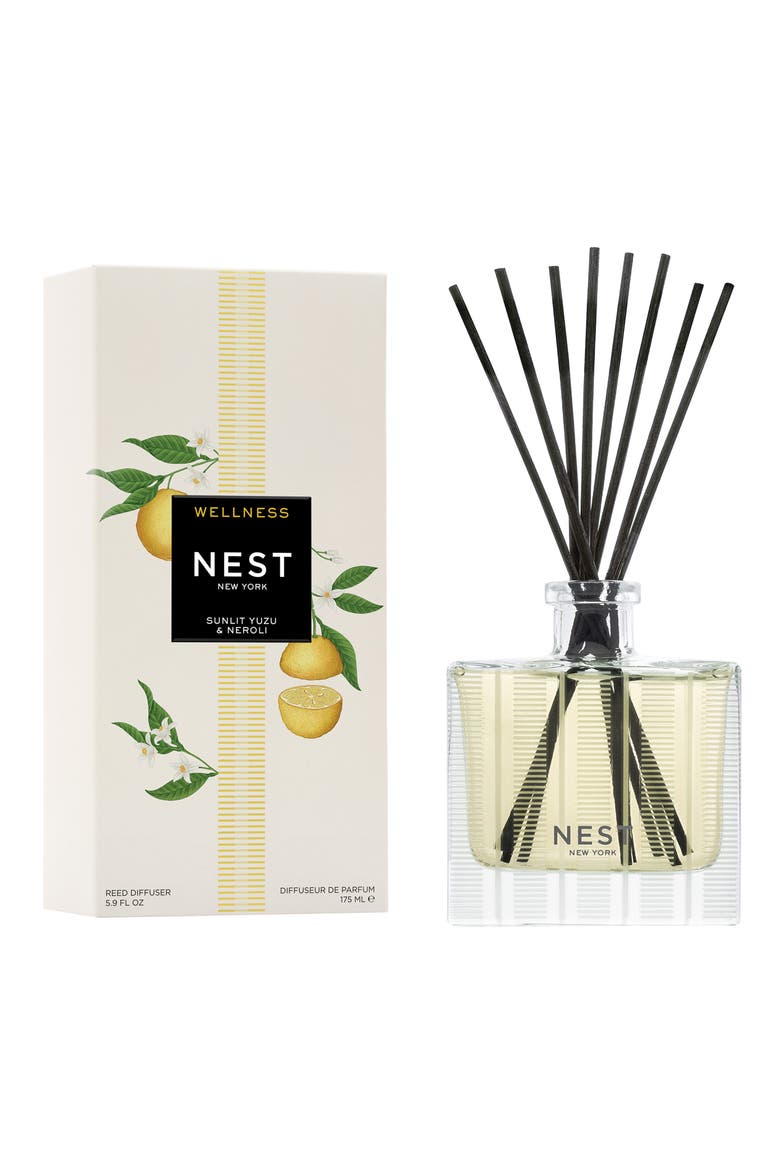 Sunlit Yuzu & Neroli Reed Diffuser, Main, color, NO COLOR