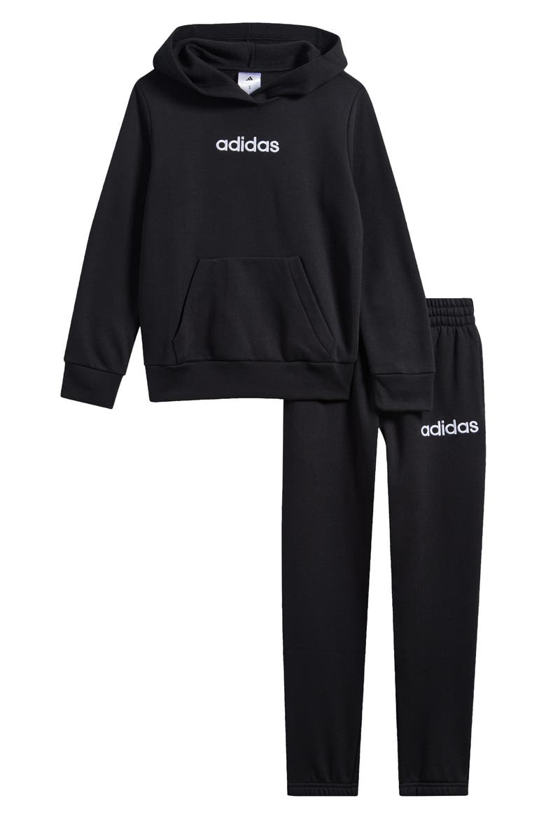 Kids' Fleece Joggers, Main, color, BLACK