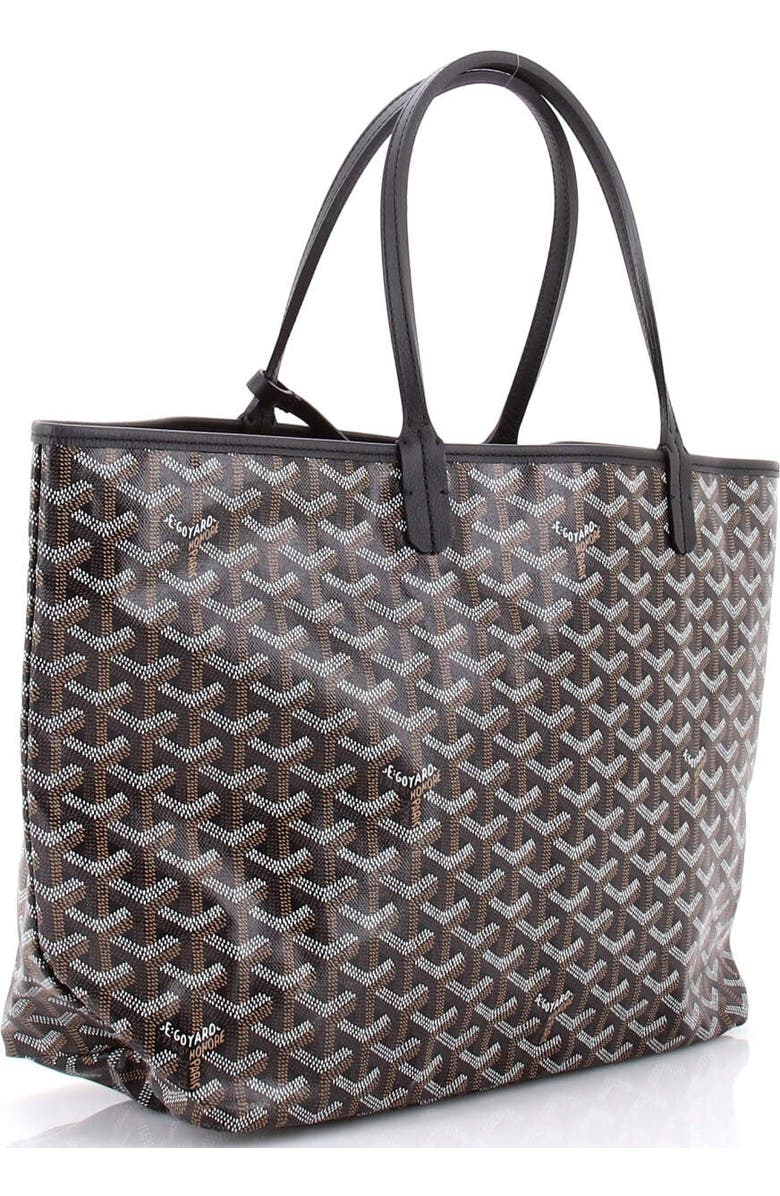 Pre-Owned Goyard Saint Louis Tote Coated Canvas PM, Alternate, color, Black
