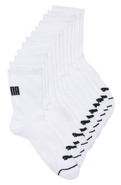 High-Cut 6-Pack Quarter Training Socks