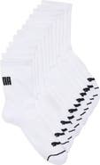 PUMA High-Cut 6-Pack Quarter Training Socks