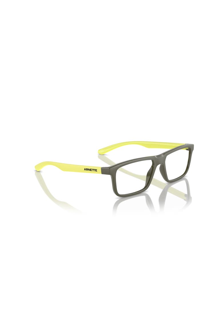 51mm Square optical glasses, Alternate, color, Green