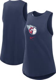 Nike Women's Nike Navy Cleveland Guardians Legacy Icon High Neck Performance Tank Top