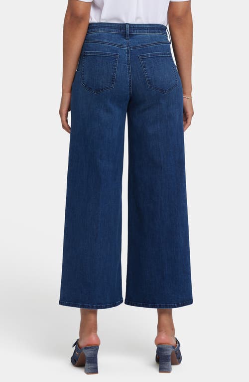 Nydj Brodi High Rise Wide Leg Ankle Jeans In Ibiza Blue In Ibiza Blues