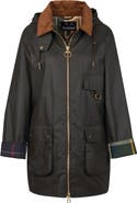 Barbour Highclere Hooded Waxed Jacket