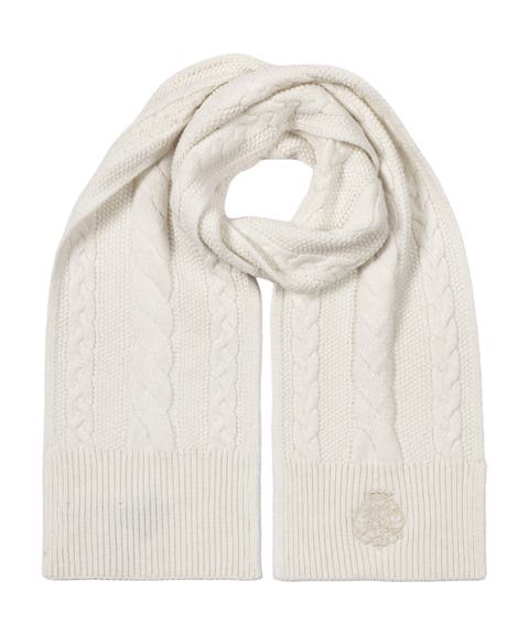 direct embroidery cable scarf