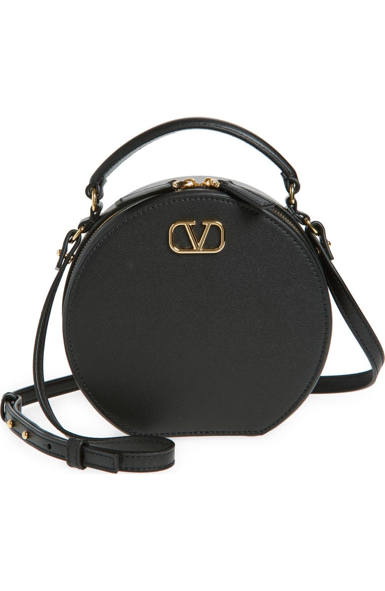 Valentino Garavani VLOGO Signature Circle Crossbody Bag, Main, color,