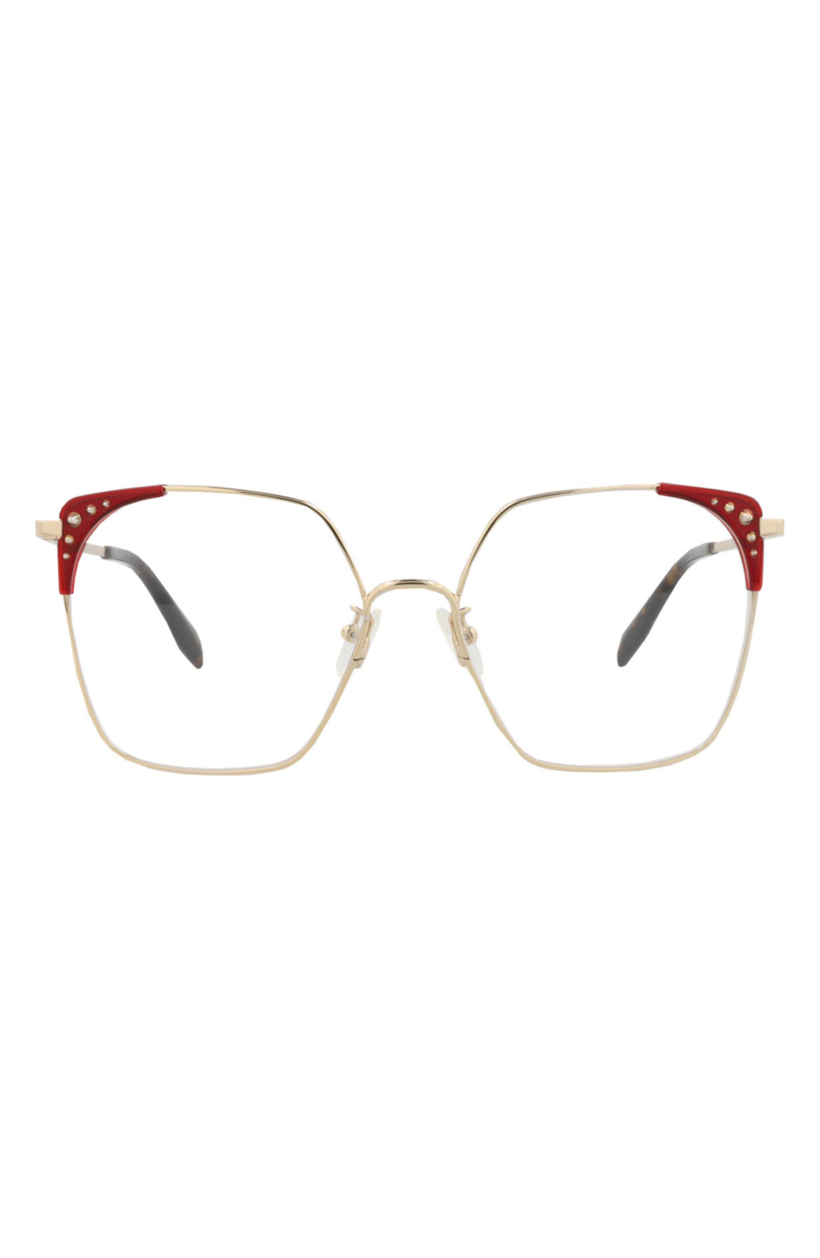 McQueen 56mm Square Optical Glasses
