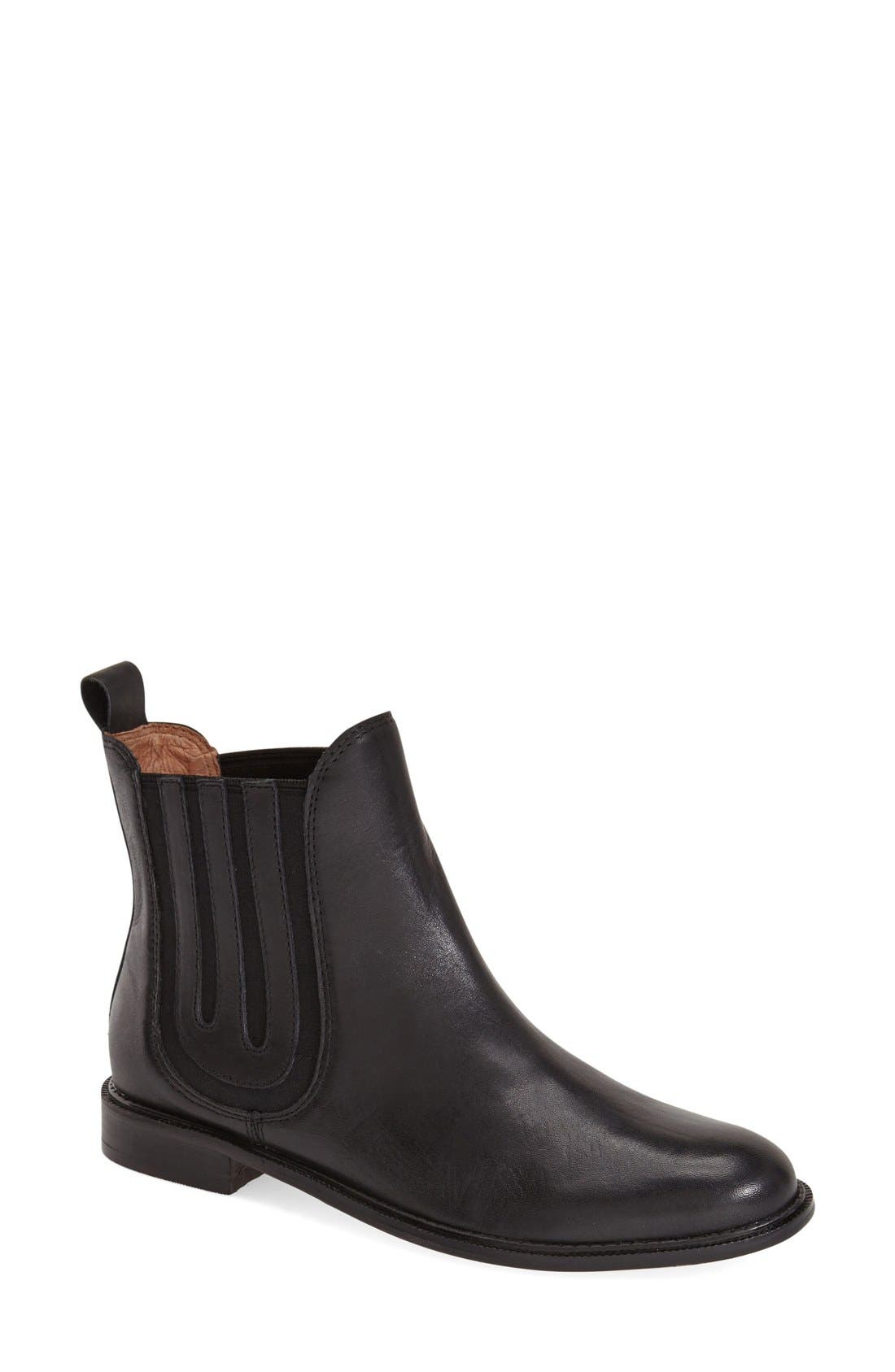 Corso Como 'Inez' Chelsea Bootie (Women), Main, color, BLACK
