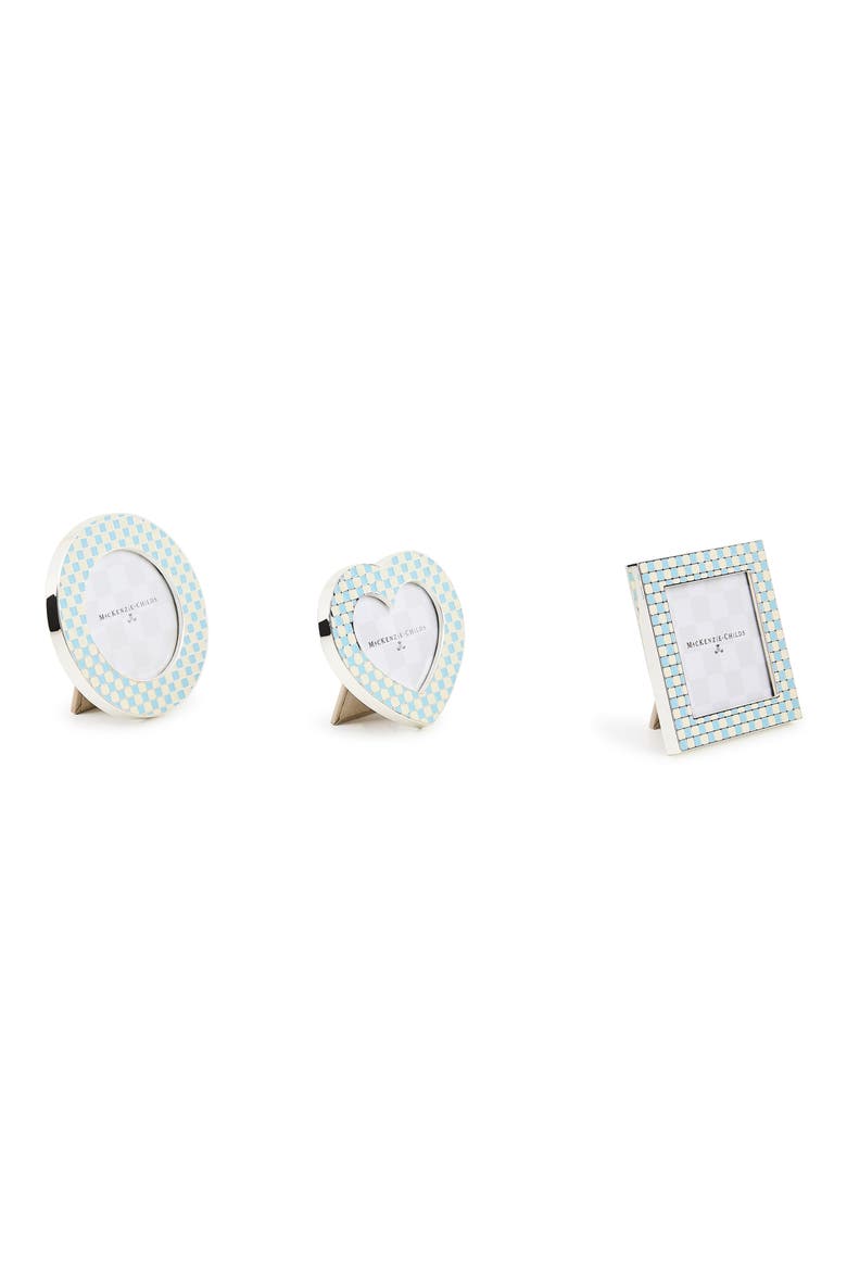 Set of Three Celebrate Baby Blue Assorted Frames, Alternate, color, BLUE