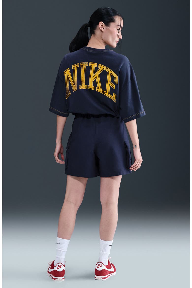 Sportswear Loose Fit 5-Inch Cargo Shorts, Alternate, color, MIDNIGHT NAVY/ SAIL