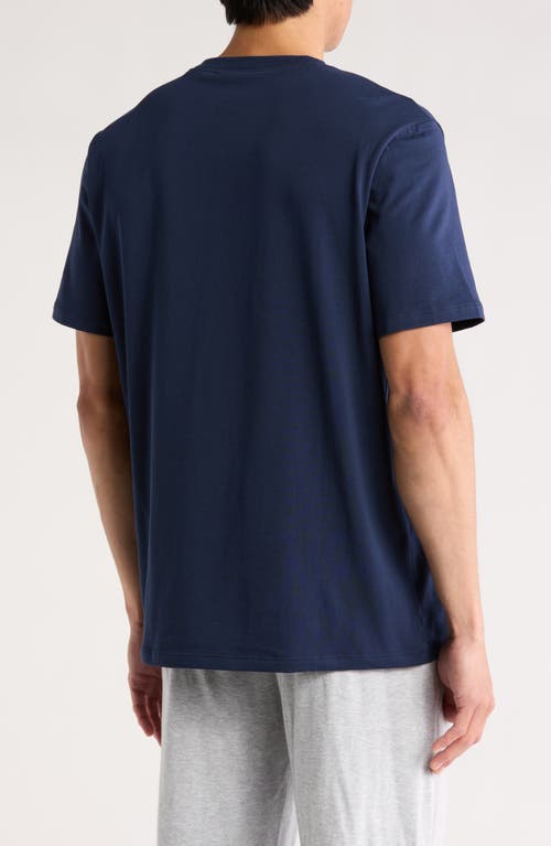 Hugo Boss Boss Peter Lounge T-shirt In Blue