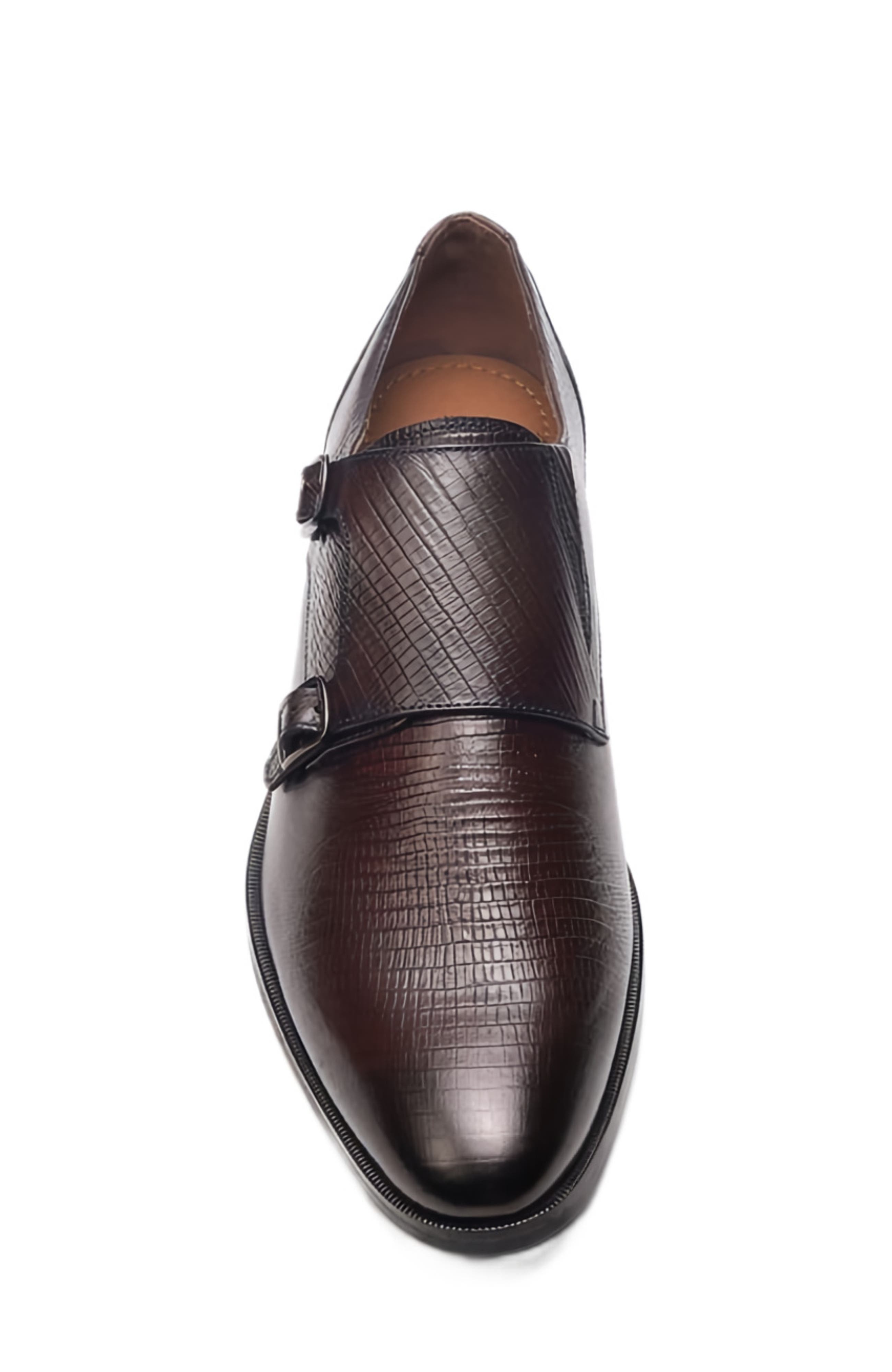 Jack Double Monk Strap, Alternate, color, Brown
