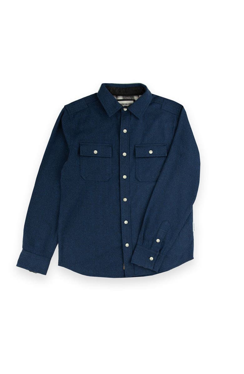Sovereign Code Arlo Button Down Shirt, Main, color, Naval Academy