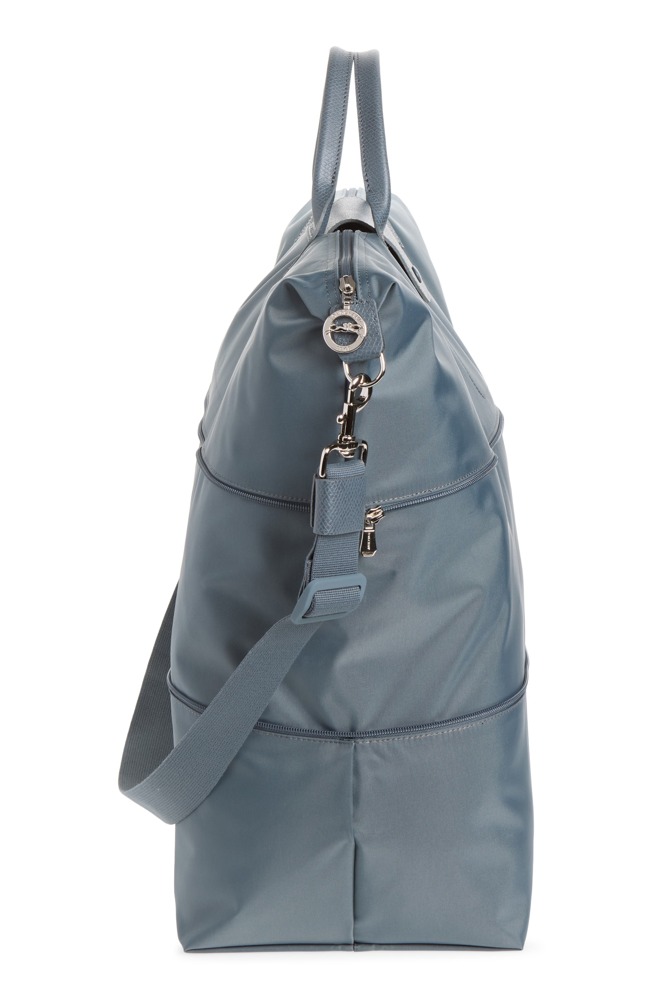 Le Pliage One S Canvas Travel Bag Expandable, Alternate, color, ANTHRACITE
