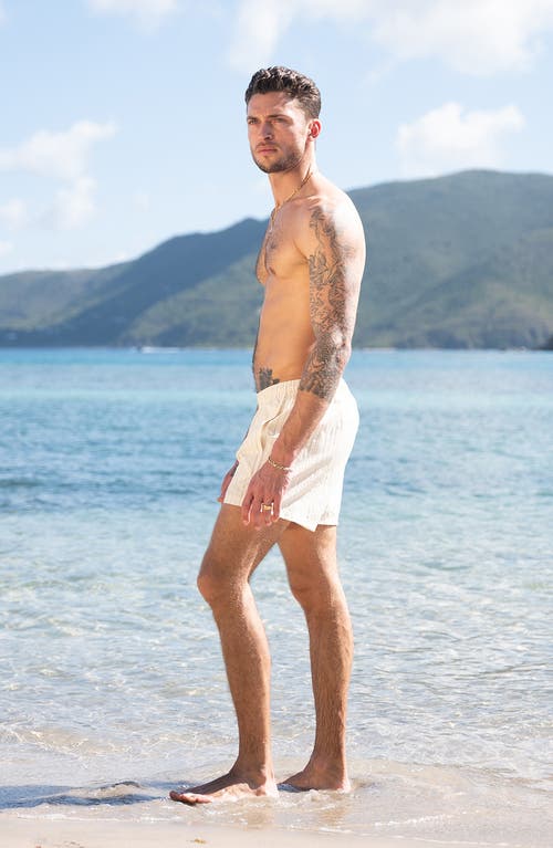 Auto-reply™ Print 4-inch Nylon Swim Trunks