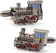 Cufflinks, Inc. 3D Steam Engine Cuff Links