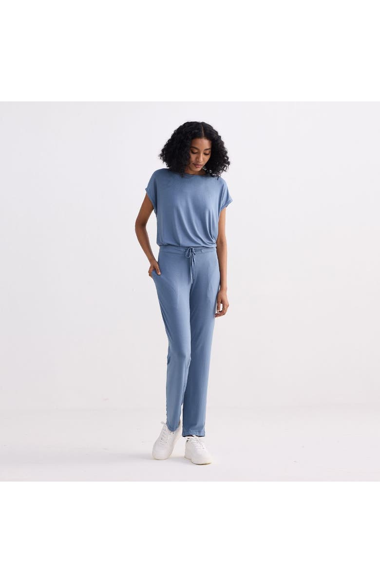 Reistor Relaxed Tee Set in Blue, Alternate, color, Blue