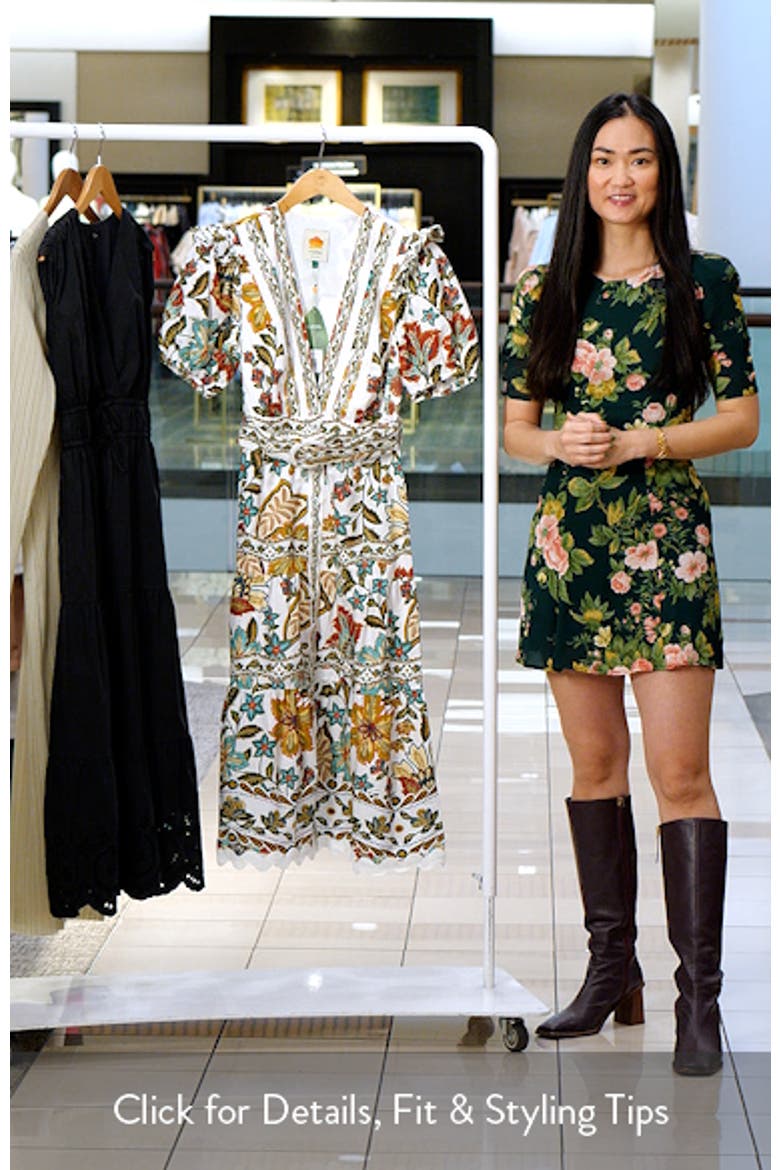 Botanicals Cotton Midi Dress video