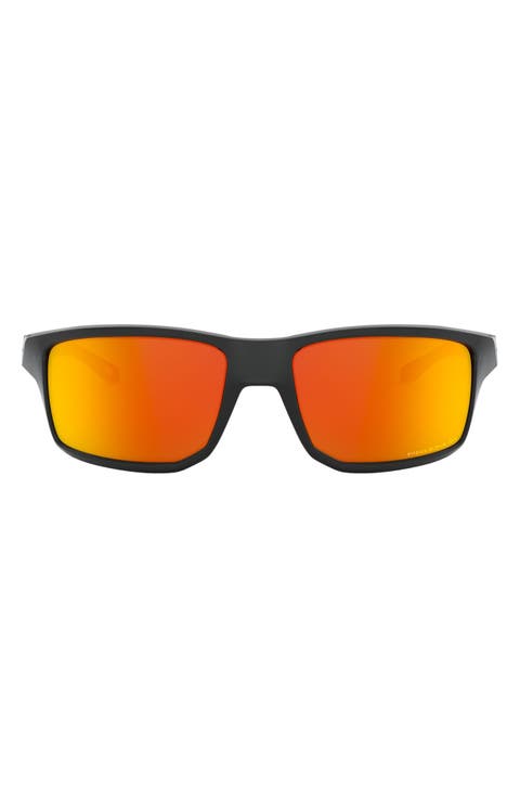 Gibston 61mm Polarized Wrap Sunglasses