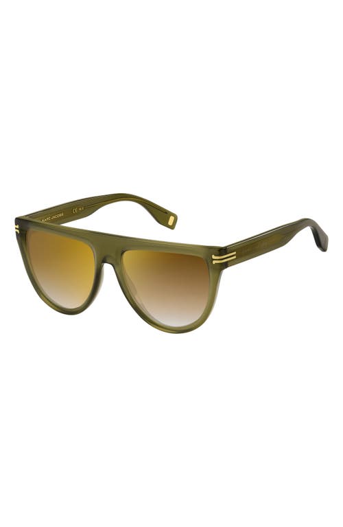 Marc Jacobs 56mm Flat Top Sunglasses