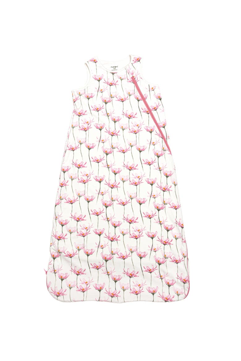 Organic Sleep Sack with Added Insert for All Seasons, Main, color, Pink Petals Floral