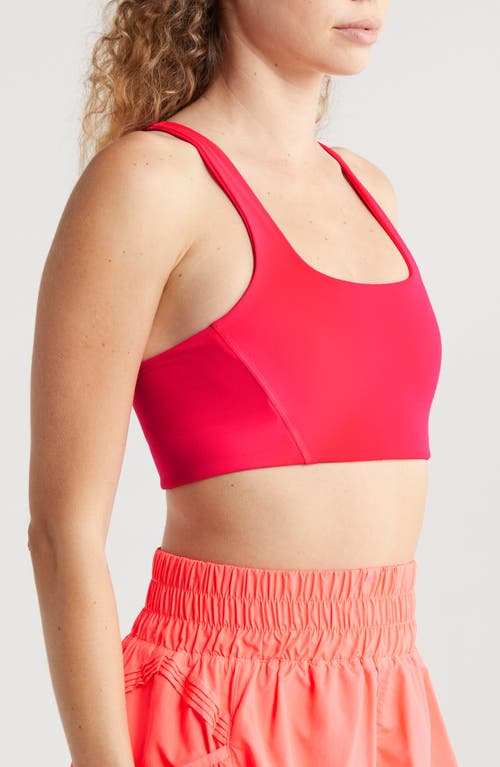 Free People Fp Movement Never Better Racerback Bra In Pink
