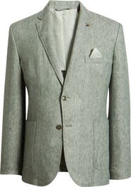 Johnston & Murphy Conley Linen Blend Blazer