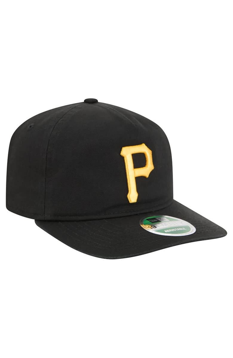 New Era Men's New Era Black Pittsburgh Pirates Team 19TWENTY Adjustable Hat, Alternate, color, Black