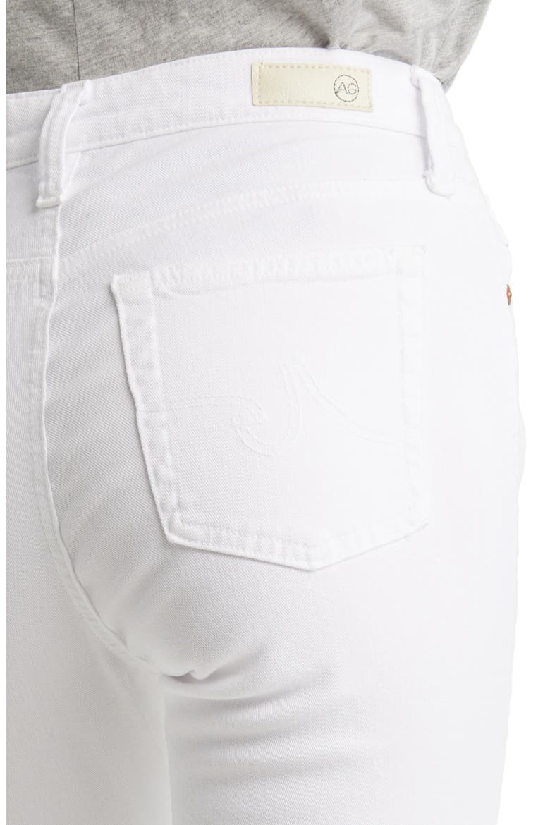 Farrah Crop Bootcut Jeans, Alternate, color, AESTHETIC WHITE