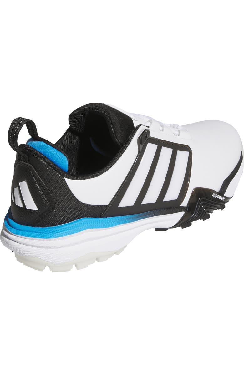 adidas Adipower 26 Spikeless Golf Shoe, Alternate, color, White/ Black/ Blue