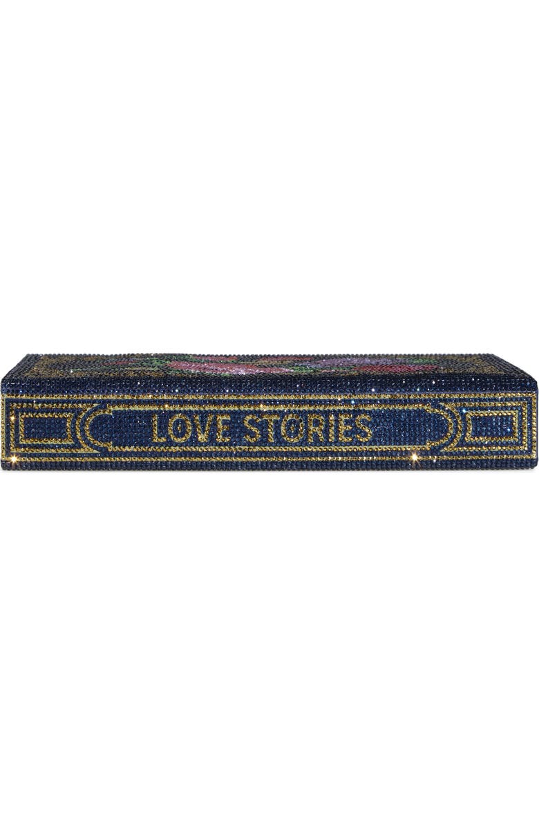 JUDITH LEIBER COUTURE Storybook Love Stories Clutch, Alternate, color, Champagne Dark Indigo Multi