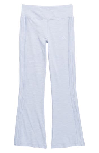 Adidas Originals Adidas Kids' Mélange Flare Leggings In Violet