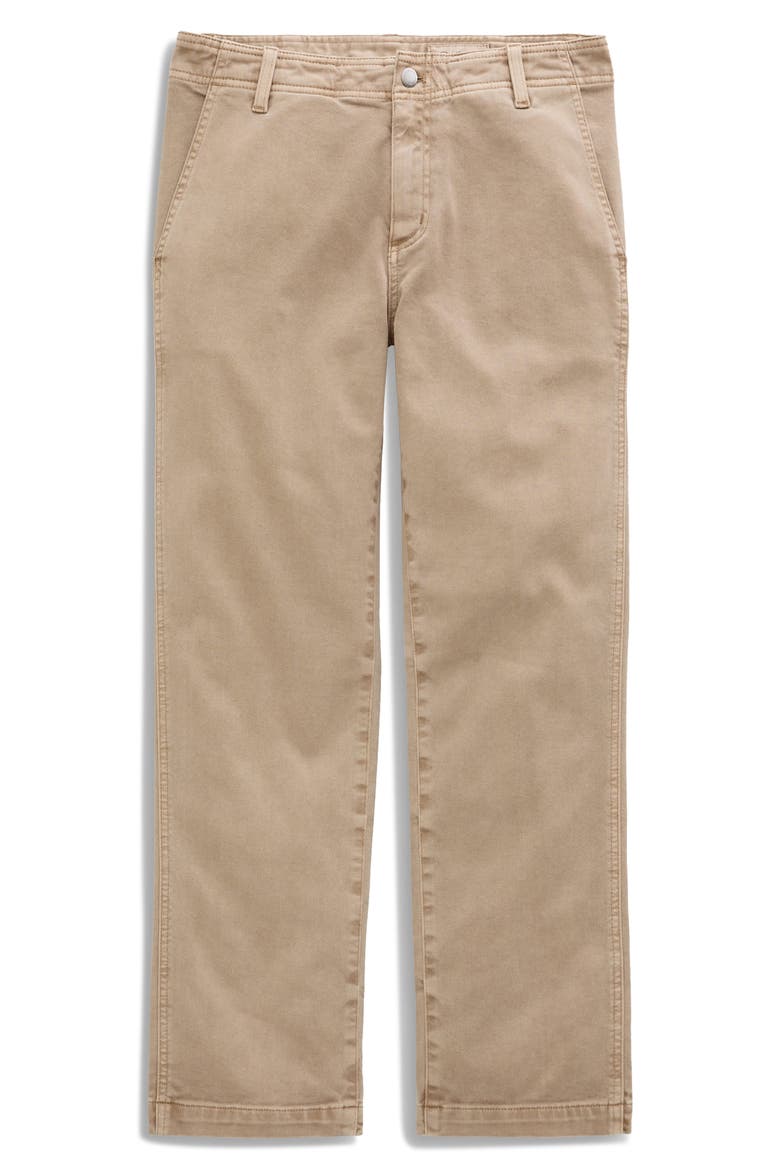 Brinley Mid Rise Straight Leg Trouser Jeans, Alternate, color, SULFUR STUDIO TAN