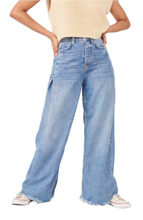 We the Free Old West Slouchy Wide Leg Jeans (Canyon Blues)