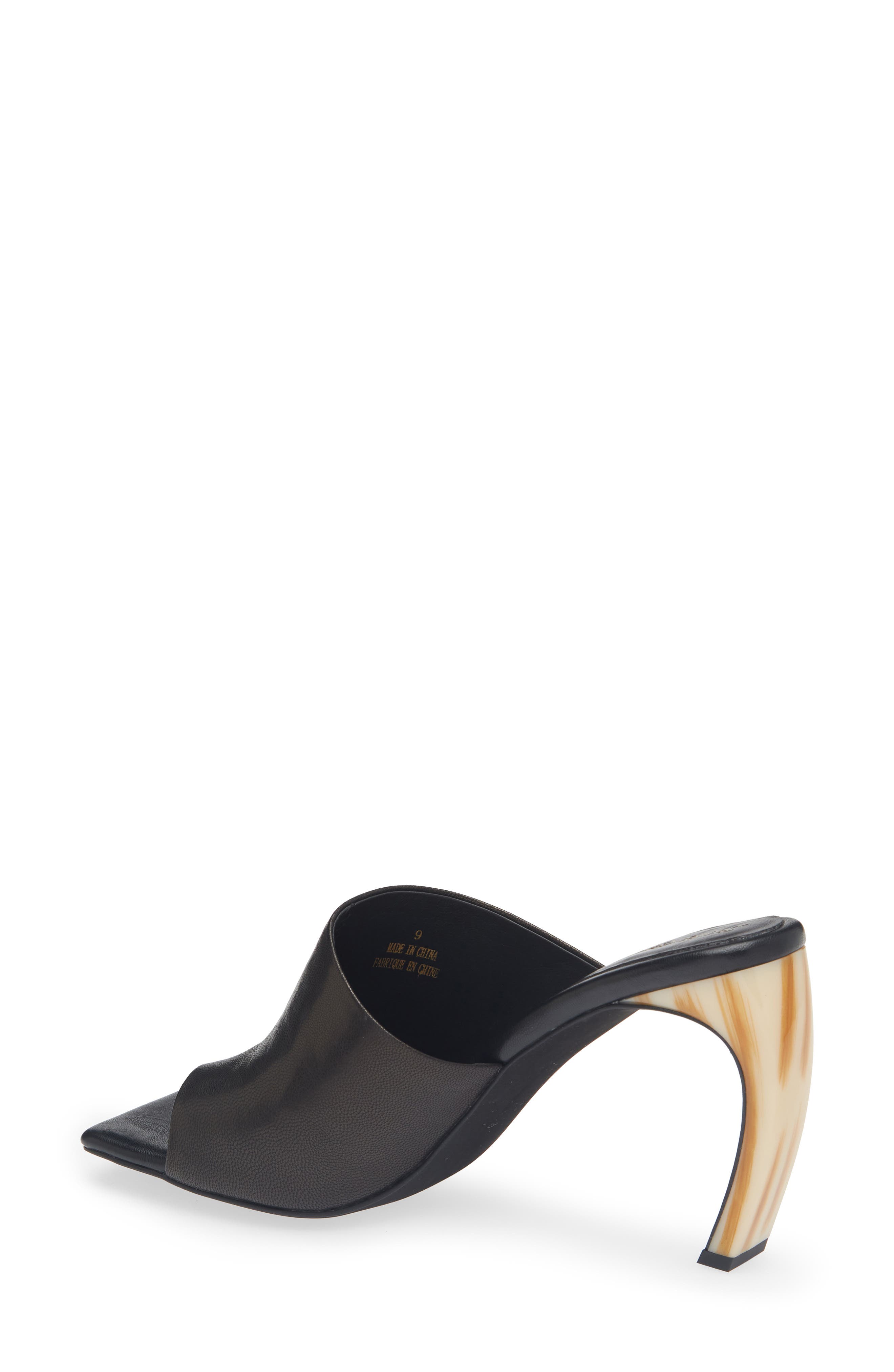 Jeffrey Campbell Allocate Slide Sandal, Alternate, color, Black