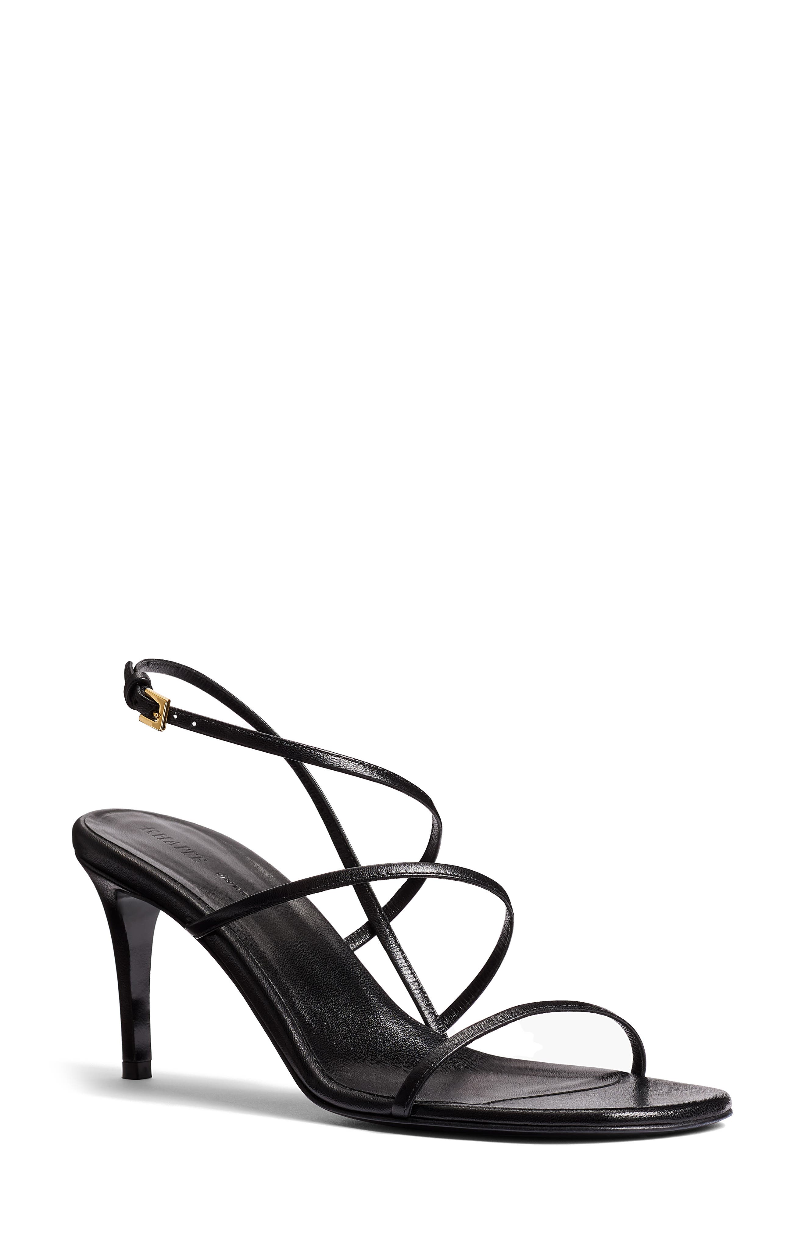Khaite Loop Sandal, Main, color, 200 Black