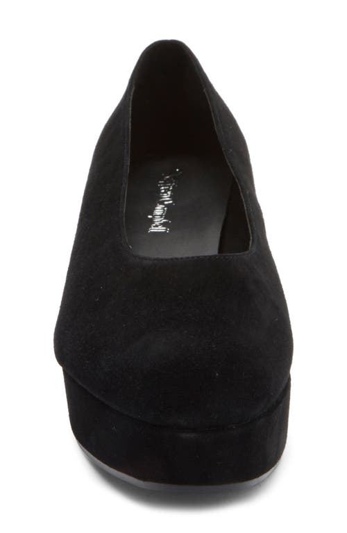 Jeffrey Campbell Chapters Almond Toe Platform Pump In Black