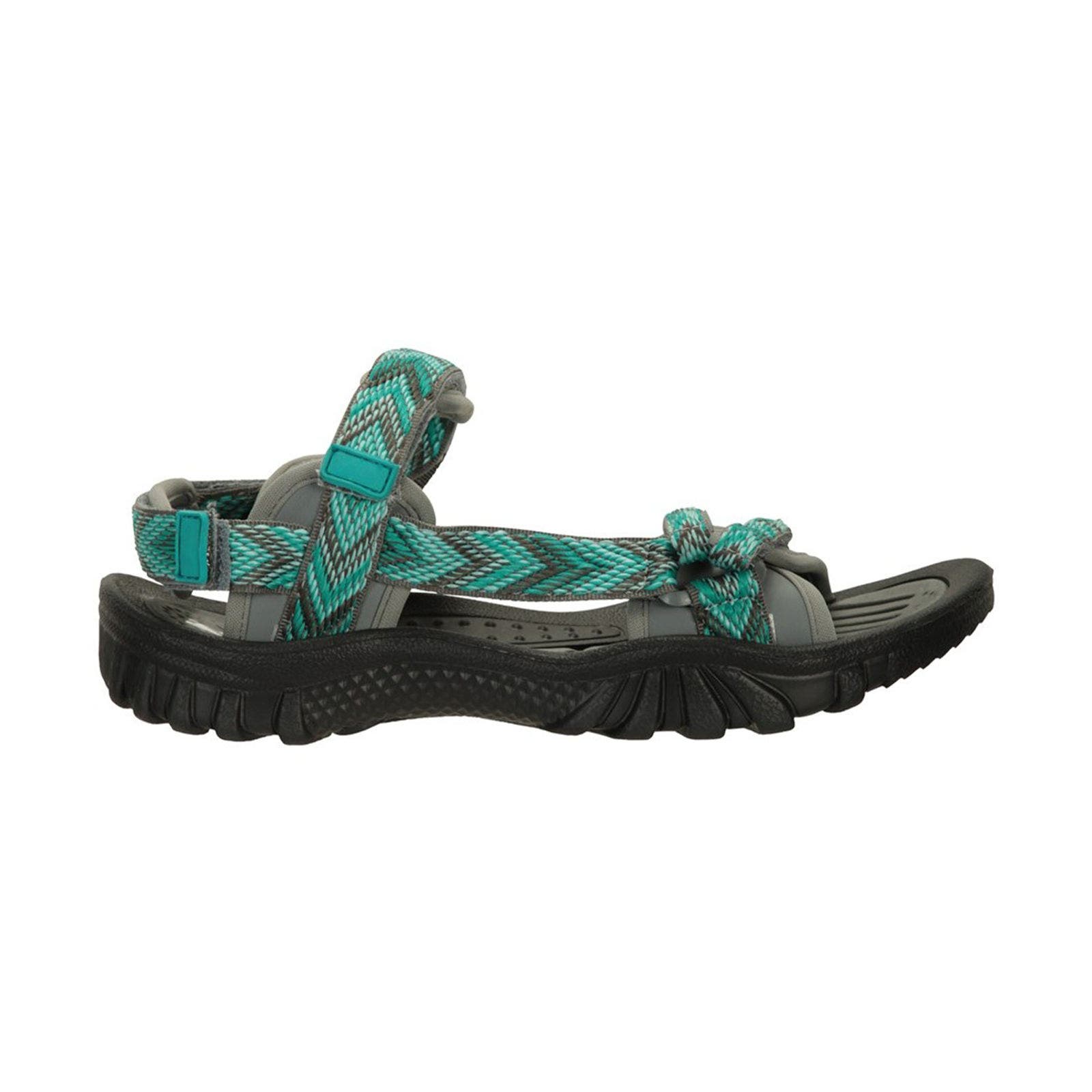 Cyprus Chevron Sandals, Alternate, color, Blue