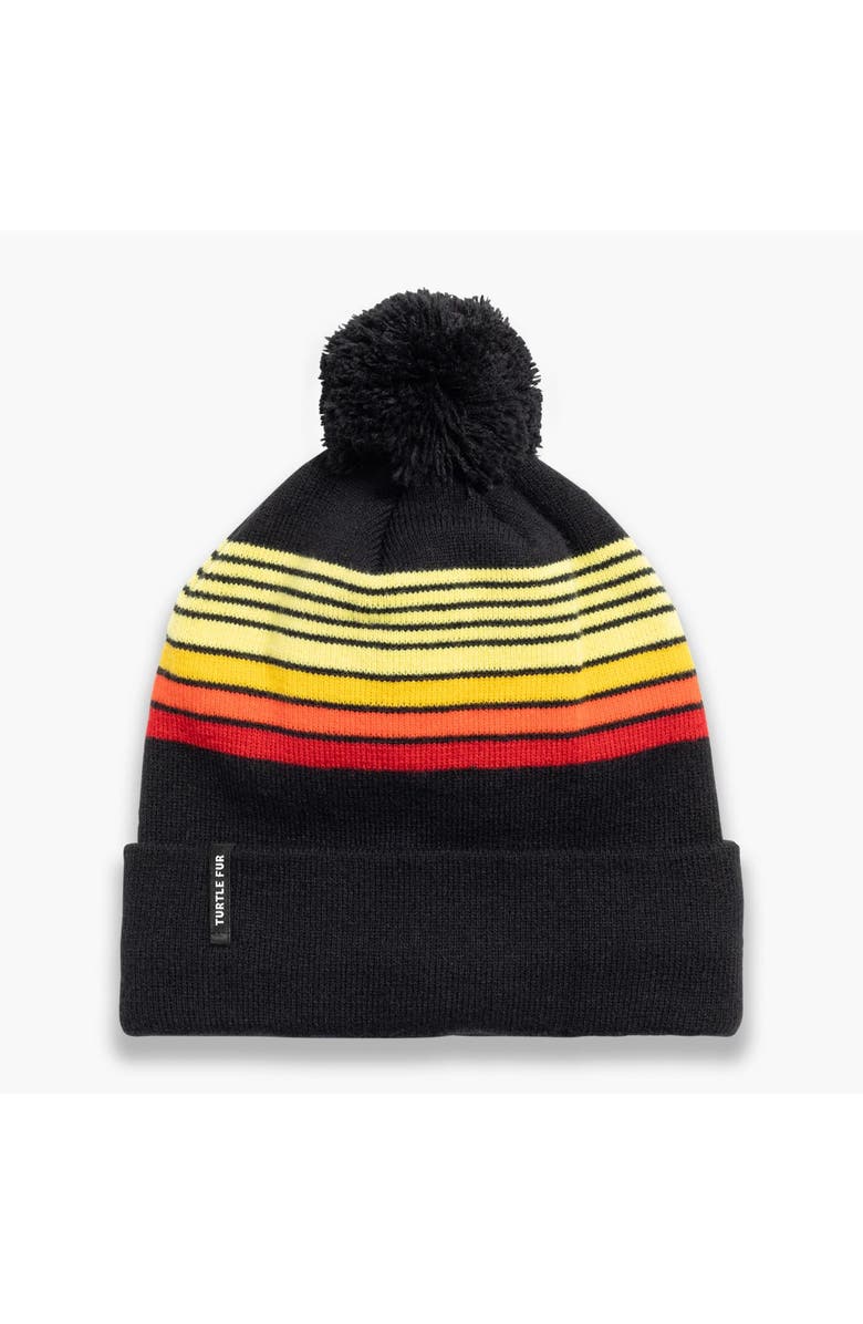 Turtle Fur Youth Omega Winter Hat, Main, color, Black