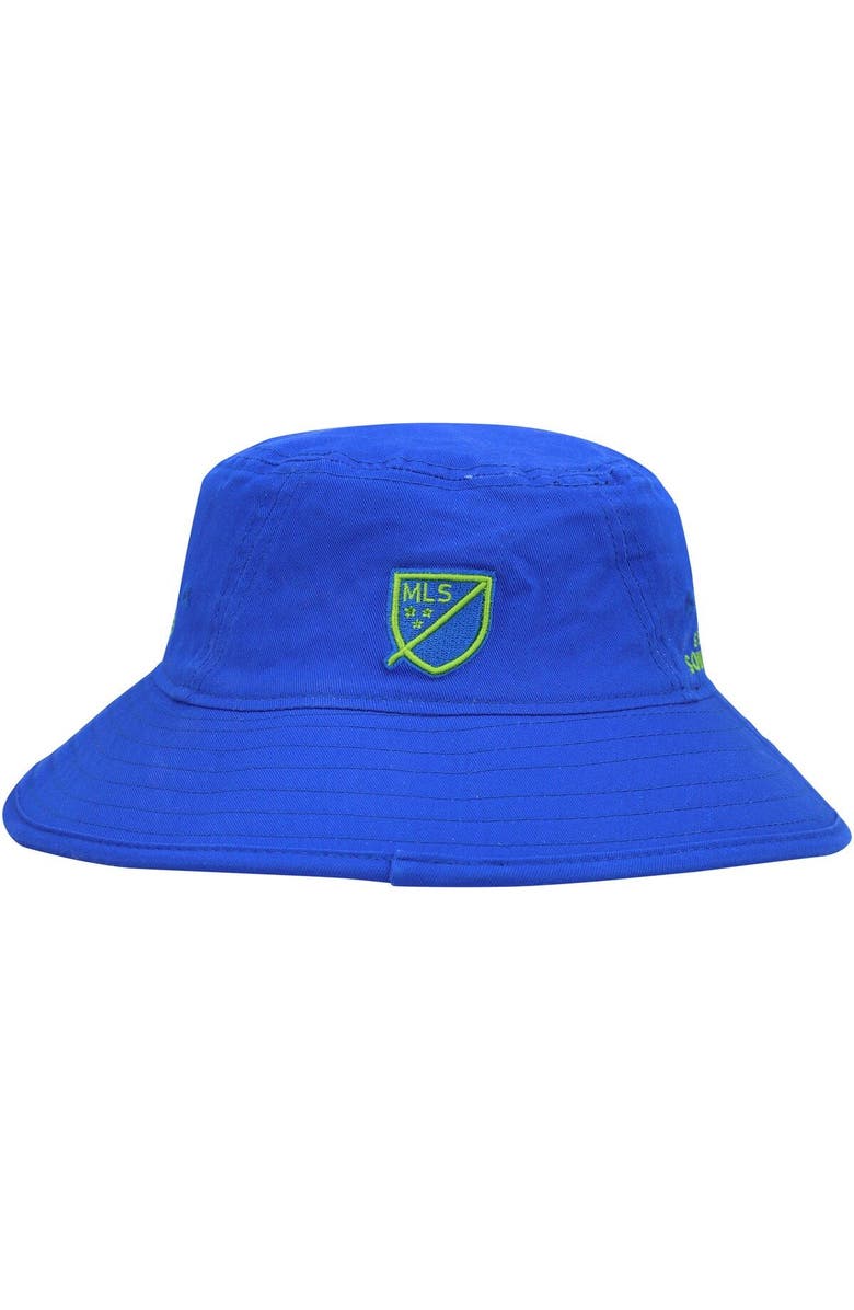 New Era Men's New Era Blue Seattle Sounders FC Kick Off Bucket Hat, Alternate, color, 