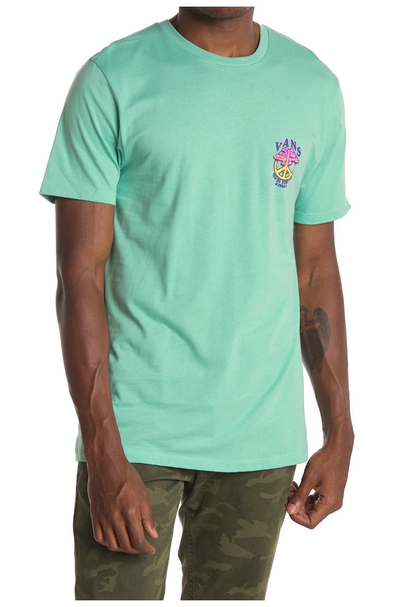 Vans SK8 Hi Forever Logo T-Shirt, Main, color, 