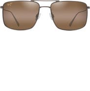 Maui Jim Aeko 55mm PolarizedPlus2® Aviator Sunglasses