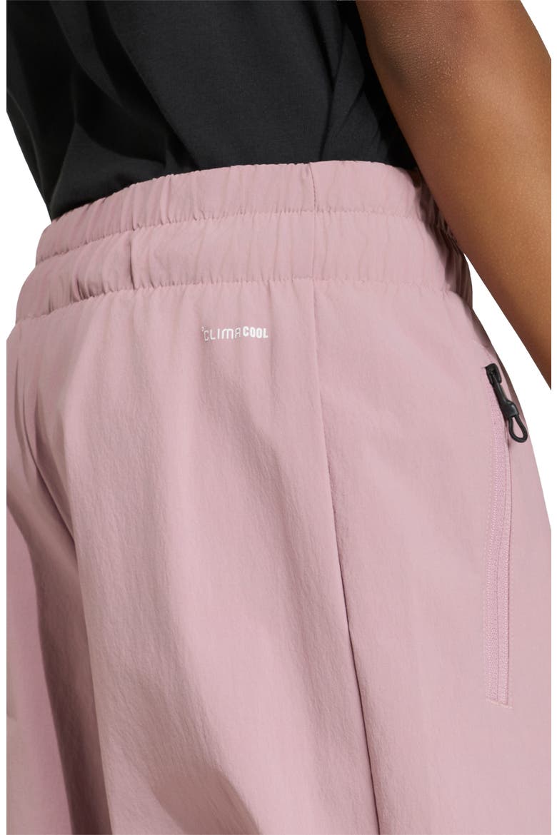 Kids' Z.N.E. Wide Leg Woven Pants, Alternate, color, MAGIC MAUVE/ WONDER ORCHID