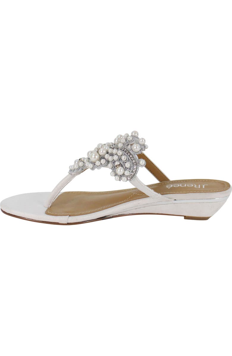 J. Reneé J.Renée Aloysia Embellished Flip Flop, Alternate, color,